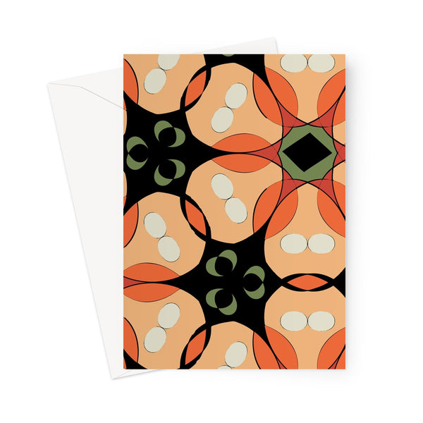 Tropical Floral  Greeting Card