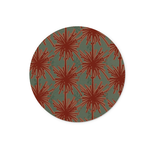 Flower Power – Coral Glass Chopping Board