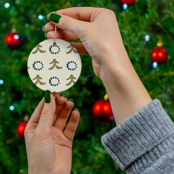 Trees and Wreaths Ornament