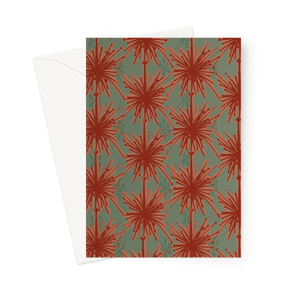 Flower Power – Coral Greeting Card