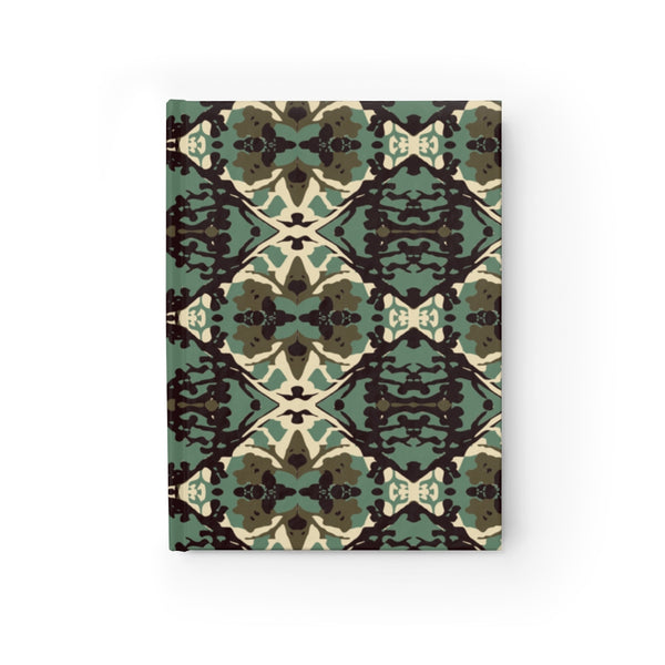Damask and Receive Journal – Brown/Sage
