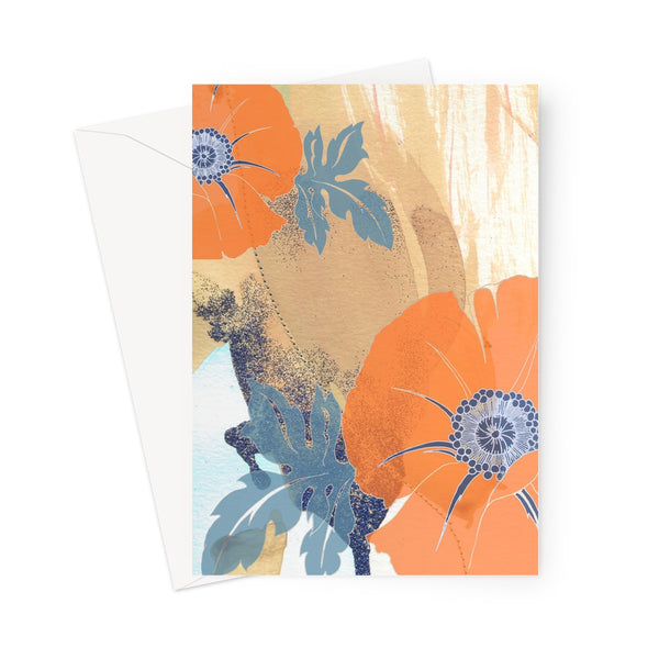 Abstract Floral no.6 Greeting Card